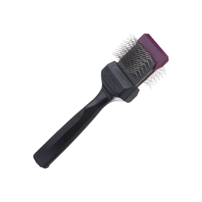 แปรง Les Poochs Slicker Single Firm Purple