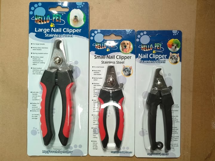 กรรไกรตัดเล็บ Hello Pet สีดำ