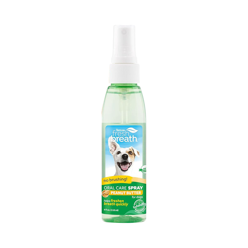 สเปรย์ดูแลช่องปาก Tropiclean Fresh Breath กลิ่น Peanut Butter