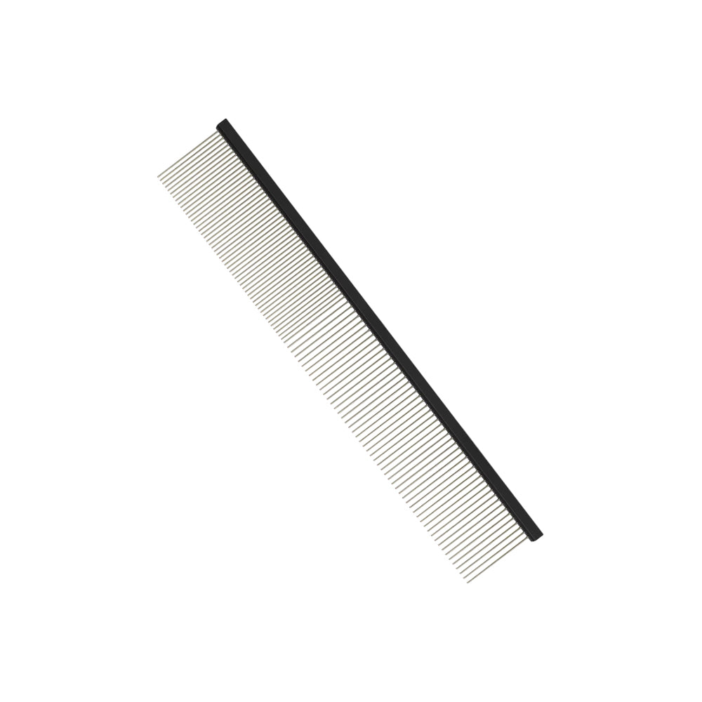 หวี KissGrooming Aluminium Combi Comb ขนาด 22 cm.