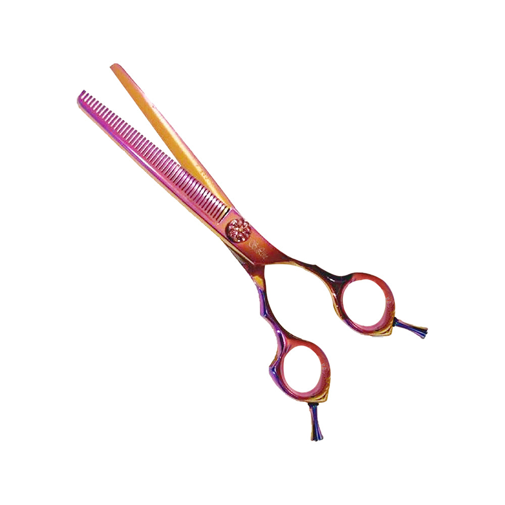 กรรไกรซอยตรง Silver Line 7 นิ้ว ERAN 7055 สีม่วง