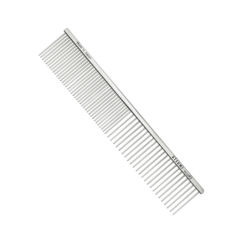 หวี Utsumi Eco #2 Silver ขนาด 25 cm.