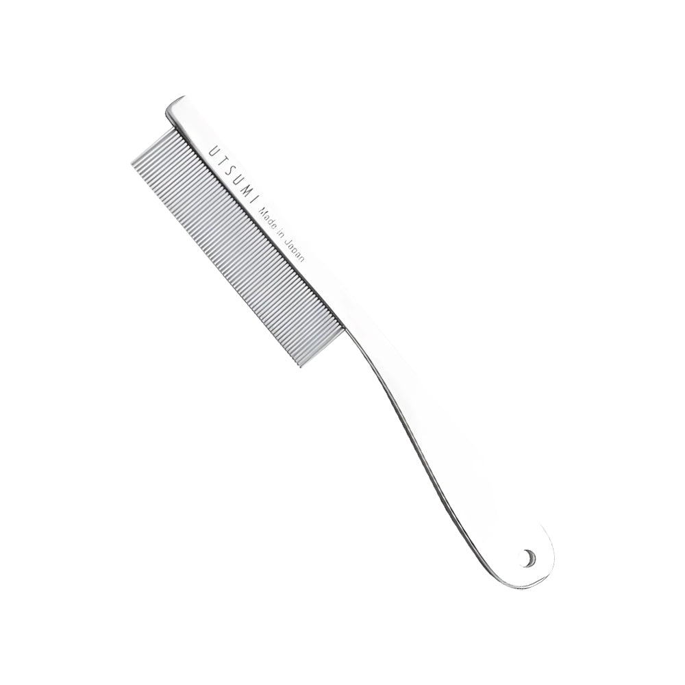 หวี Utsumi Face Comb with Handle ขนาด 16.2 cm.