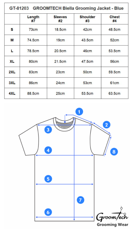เสื้อคลุมตัดขน Groom Tech GT 81203