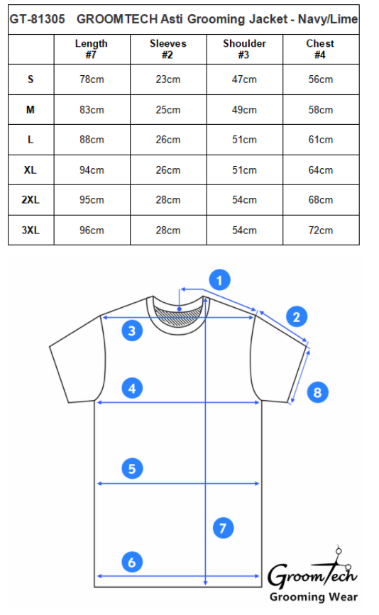 เสื้อคลุมตัดขน Groom Tech GT 81305