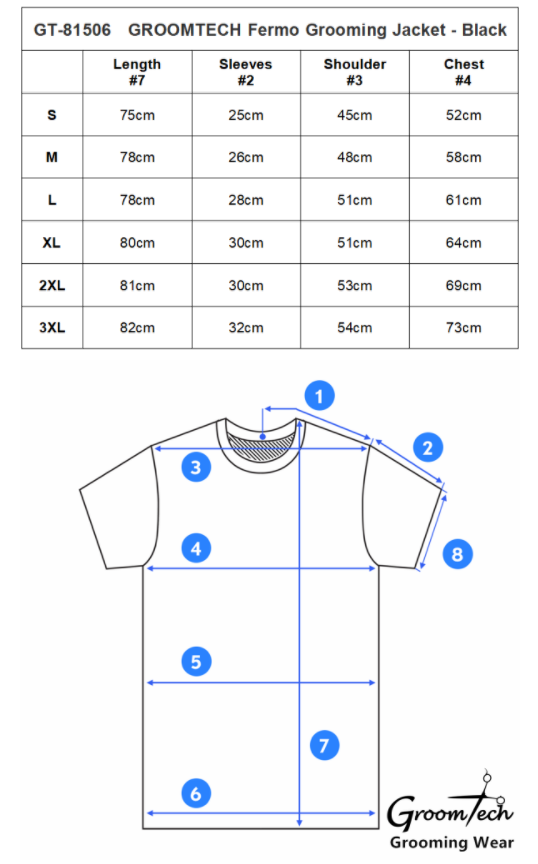 เสื้อคลุมตัดขน Groom Tech GT 81506