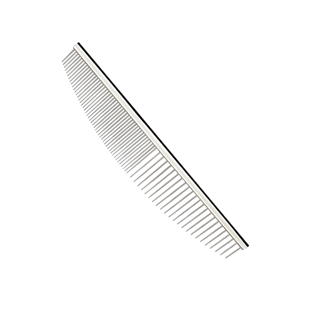 หวี Utsumi Half Moon Shape Silver ขนาด 16.5 cm.