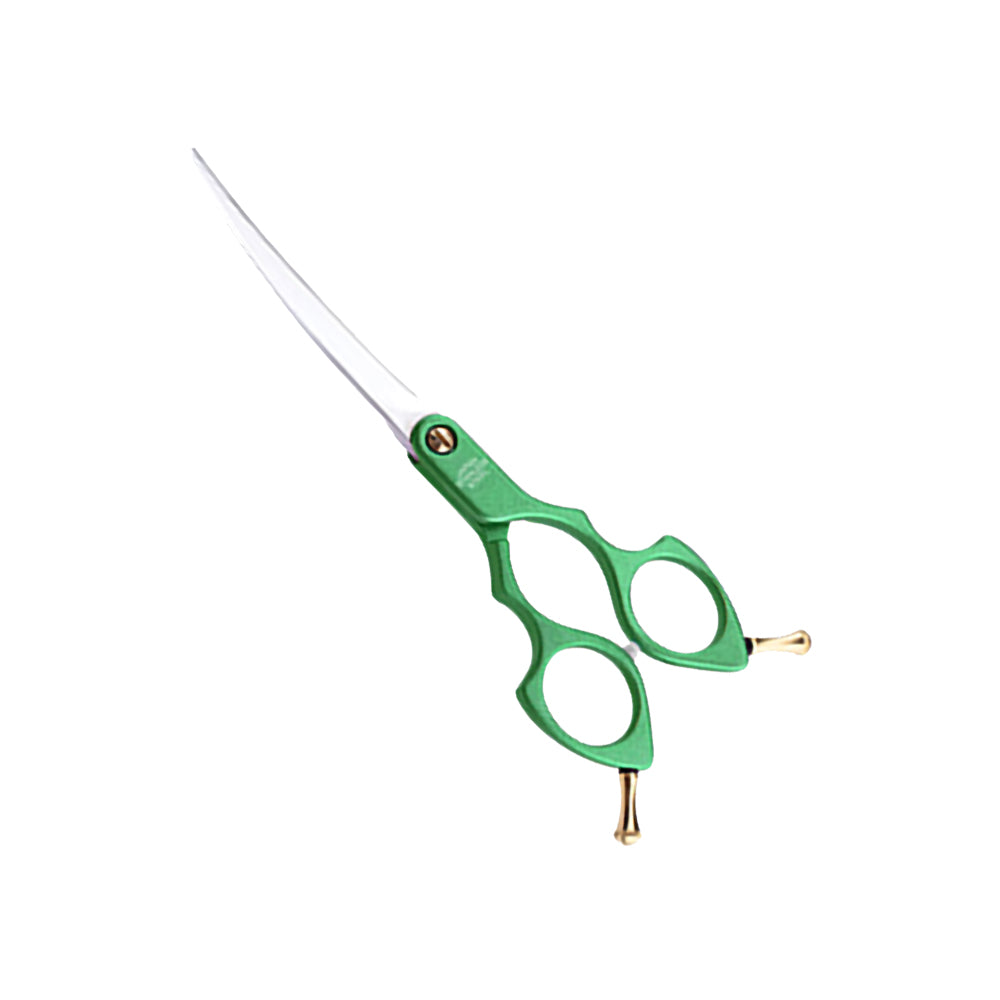 กรรไกรโค้ง Madan 6.25 นิ้ว MA 260C สีเขียว