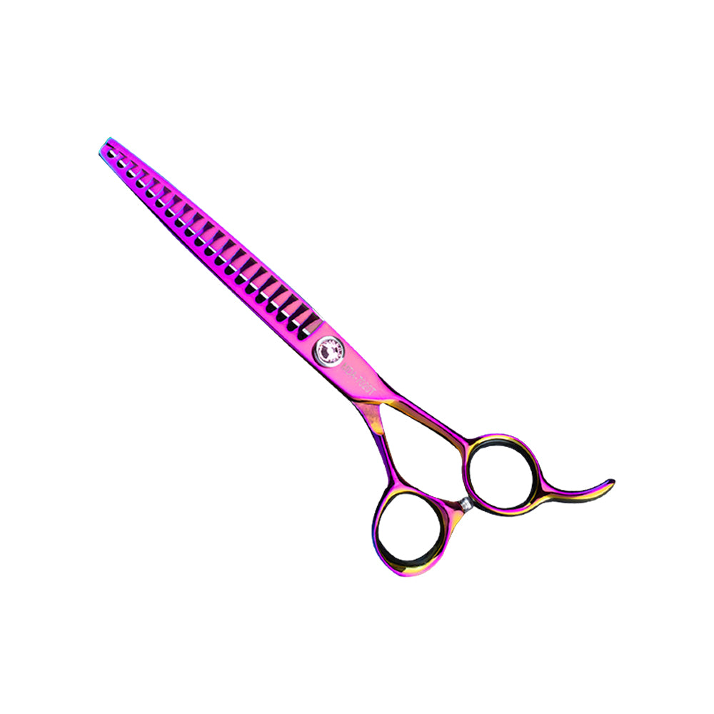 กรรไกรซอยตรง Madan 7 นิ้ว MDA 7020T สีม่วง