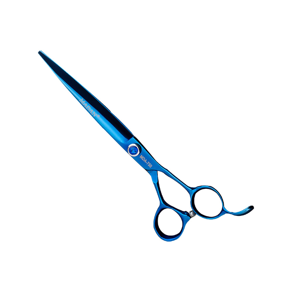 กรรไกรตรง Madan 7 นิ้ว MDA 700 สีน้ำเงิน