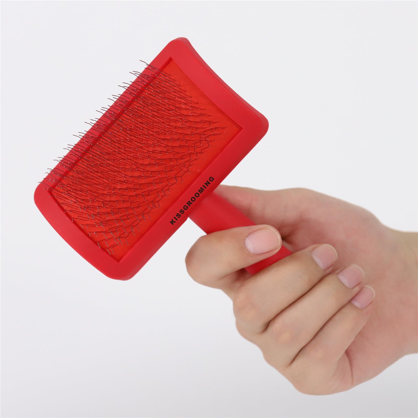 แปรง Kiss Grooming Long Pin Firm