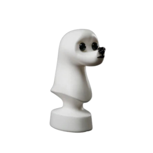 PETOS หัวหุ่น Bichon Head Model Dog หัวหมาหุ่นสำหรับฝึกตัดขน