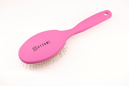 แปรง Utsumi Long Pin Brush [NEW] Size L Pink