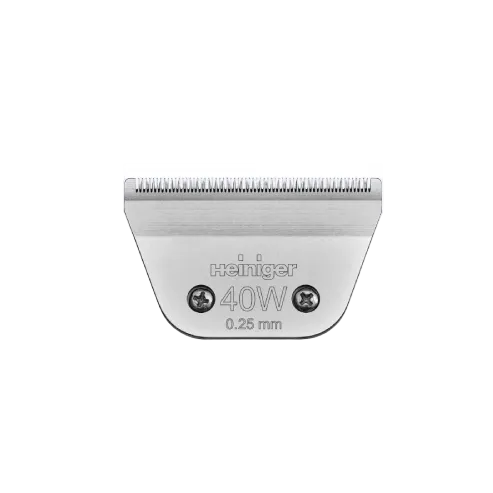 ใบมีด Heiniger #40W 0.25 mm หน้ากว้าง