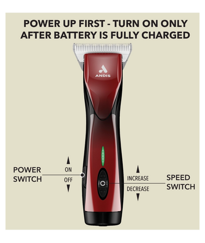 ปัตตาเลี่ยนไร้สาย Andis Pulse ZR® II Clipper w/#30W Wide Blade