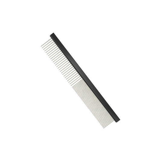 หวี KissGrooming Aluminium Combi Comb ขนาด 18.8 cm.