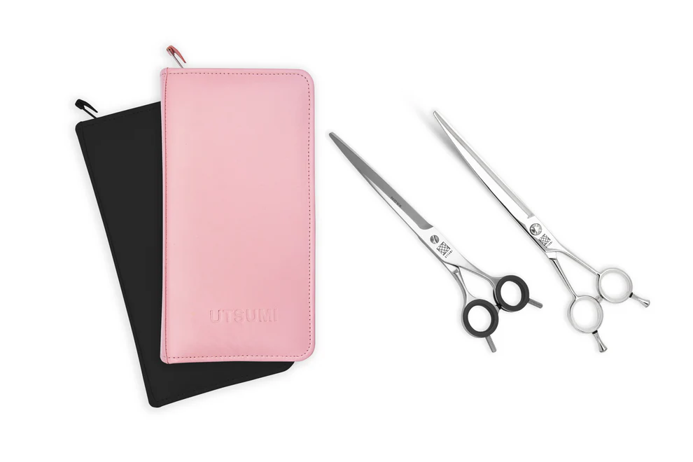 กรรไกรชุด Utsumi Sakura set II-B 8.5 + Regular Curve with Black case