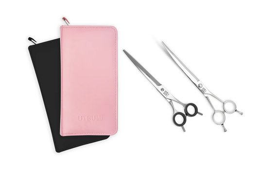 กรรไกรชุด Utsumi Sakura set II-B 8.5 + Regular Curve with Black case